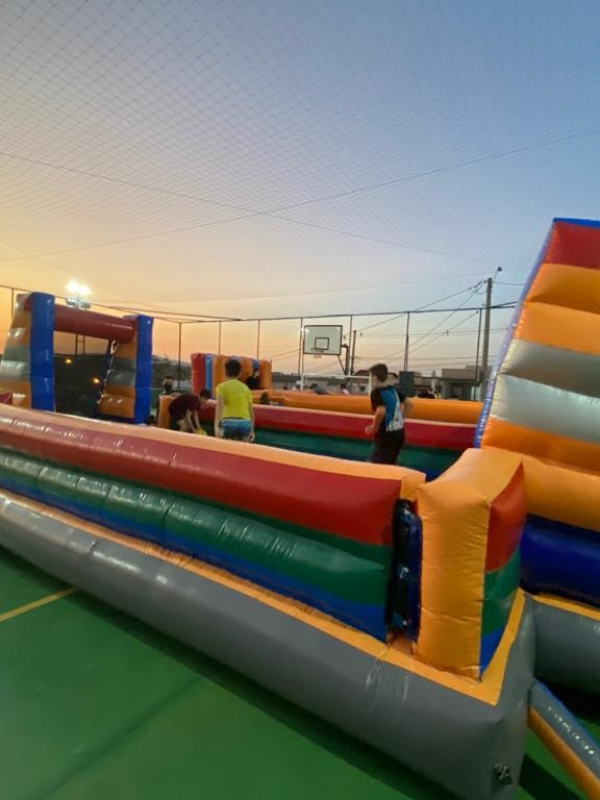 Futebol de Sabão 4x8